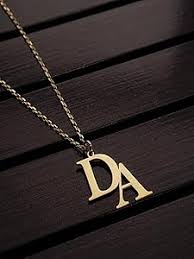 customize double letter locket